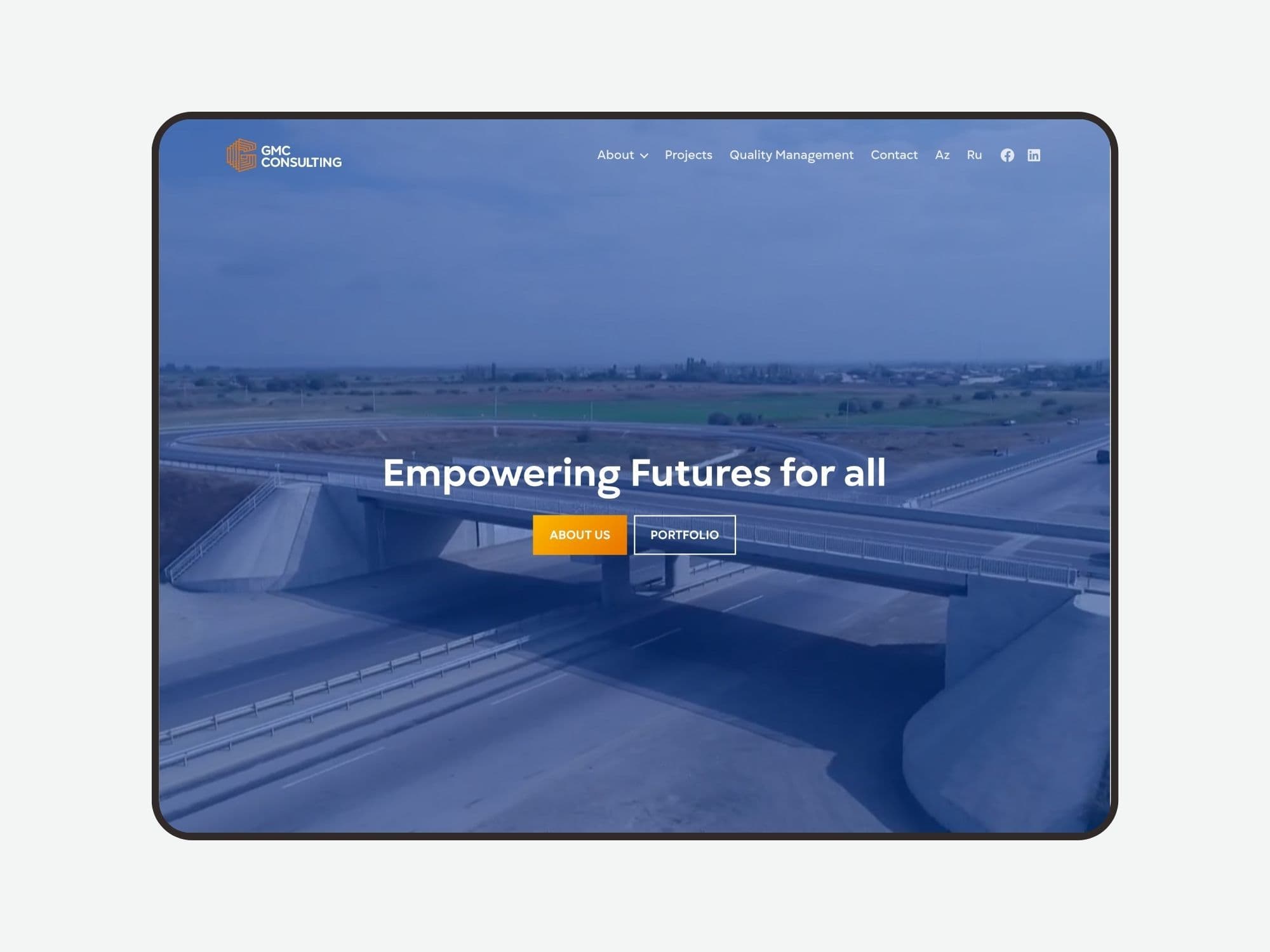Corporate Website Development for Consulting Company GMC Consulting